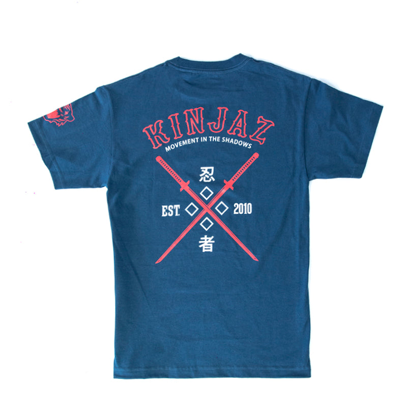 SIGNATURE K TEE (NAVY) Kinjaz Store US