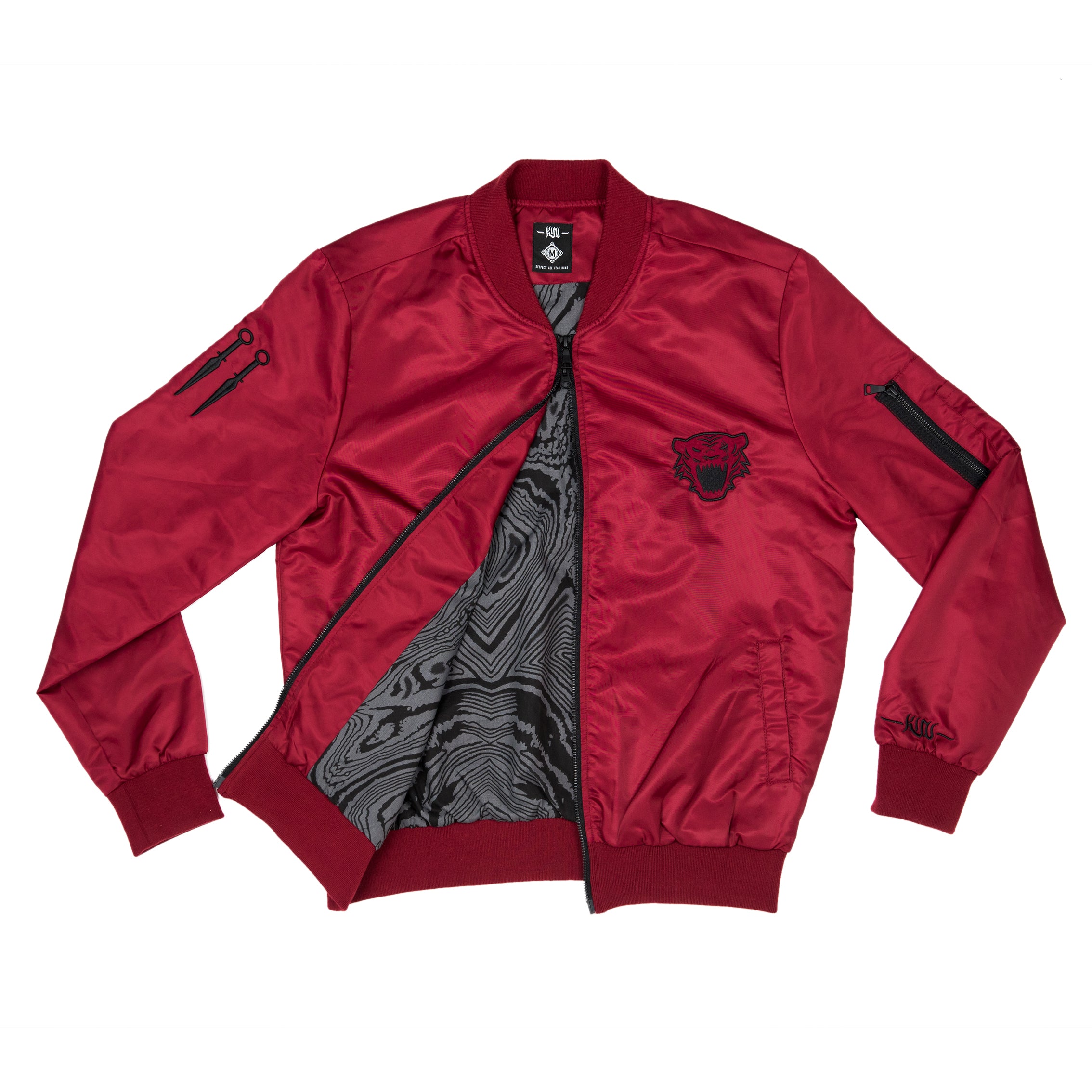 Krimson Bomber Jacket – Kinjaz Store US